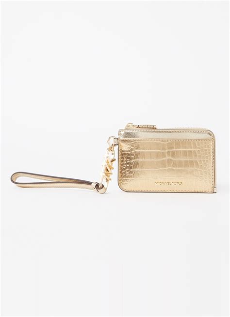 pasjeshouder goud michael kors|Michael Kors gold purses.